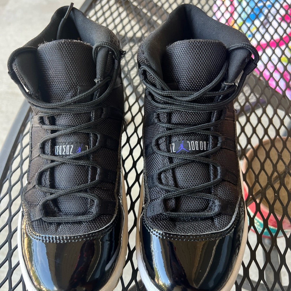 Jordan Black and White Kids Sneakers